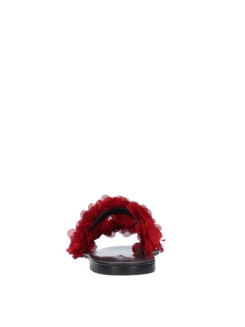 Mules Flat modello ST TROPEZ in pelle e tulle DANIELE ANCARANI | ST TROPEZ SERRAJEROSSO